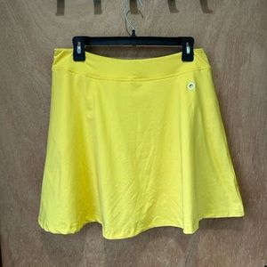 Yellow Women's Skort
